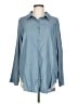 Lularoe Blue Long Sleeve Blouse Size L - photo 1