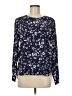 H&M Blue Long Sleeve Blouse Size 8 - photo 1