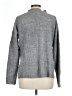Ambiance Apparel Solid Gray Turtleneck Sweater Size L - photo 2