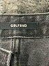 GRLFRND 100% Cotton Black Denim Skirt Size 27 waist - photo 4