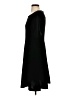 Lands' End Solid Black Casual Dress Size S - photo 5