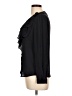 Assorted Brands 100% Polyester Black Long Sleeve Blouse Size L (estimated) - photo 5
