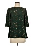 Assorted Brands Green 3/4 Sleeve Blouse Size XS - photo 1