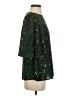Assorted Brands Green 3/4 Sleeve Blouse Size XS - photo 4