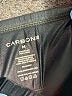Carbon38 Metallic Black Athletic Shorts Size M - photo 3