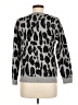 T Tahari Animal Print Gray Pullover Sweater Size M - photo 2