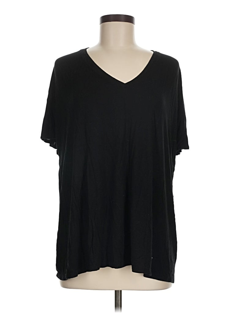 Pre-owned Double Zero Short Sleeve T-shirt In Black