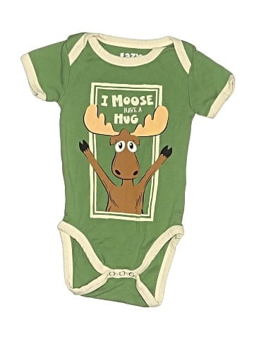 Lazy One Short Sleeve Onesie (view 1)