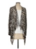 Chico's Animal Print Silver Cardigan Size Sm (0) - photo 1