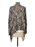 Chico's Animal Print Silver Cardigan Size Sm (0) - photo 2