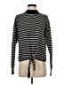 Ann Taylor LOFT Stripes Black Turtleneck Sweater Size XS - photo 1