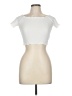 Shein White Short Sleeve Top Size M - photo 1