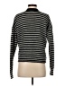 Ann Taylor LOFT Stripes Black Turtleneck Sweater Size XS - photo 2
