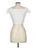 Shein White Short Sleeve Top Size M - photo 2