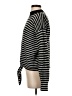 Ann Taylor LOFT Stripes Black Turtleneck Sweater Size XS - photo 5