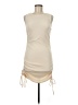 BTFBM Solid Ivory Cocktail Dress Size M - photo 1