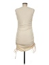 BTFBM Solid Ivory Cocktail Dress Size M - photo 2