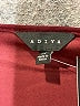 Adiva 100% Polyester Burgundy 3/4 Sleeve Blouse Size 1X - photo 7