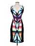 B. Smart Graphic Black Cocktail Dress Size 2 - photo 2
