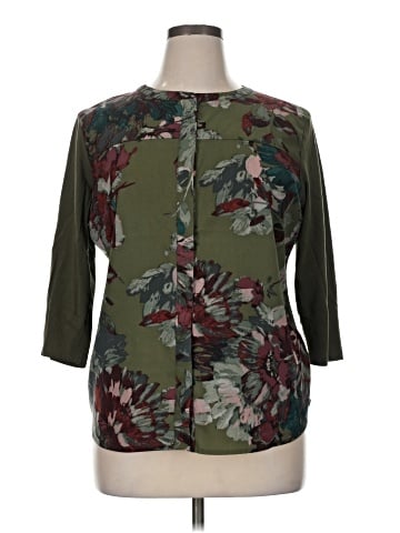 Van Heusen 3/4 Sleeve Blouse (view 1)