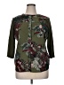 Van Heusen Floral Green 3/4 Sleeve Blouse Size XL - photo 1