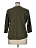 Van Heusen Floral Green 3/4 Sleeve Blouse Size XL - photo 2
