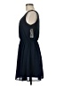 A. Byer 100% Polyester Solid Blue Casual Dress Size M - photo 5