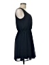 A. Byer 100% Polyester Solid Blue Casual Dress Size M - photo 4