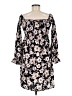 Unbranded Floral Black Casual Dress Size M (estimated) - photo 2