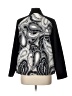Zenergy by Chico's Graphic Black Track Jacket Size Lg (2) - photo 2