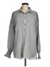 Unbranded Houndstooth Gray Long Sleeve Blouse Size M - photo 1