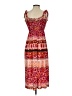 Unbranded Paisley Red Casual Dress Size XXS (estimated) - photo 2
