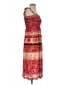 Unbranded Paisley Red Casual Dress Size XXS (estimated) - photo 4
