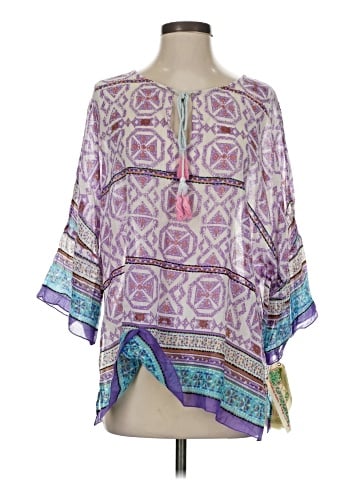 Aratta Silent Journey 3/4 Sleeve Blouse (view 1)