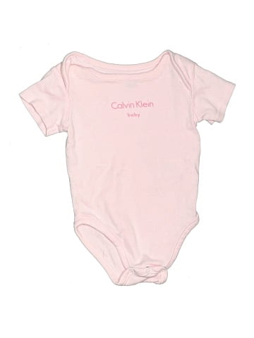 Calvin Klein Short Sleeve Onesie (view 1)