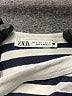 Zara Stripes White Black Short Sleeve T-Shirt Size S - photo 7
