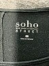 Soho Solid Black Casual Dress Size S - photo 7