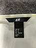 H&M 100% Polyester Ivory 3/4 Sleeve T-Shirt Size 6 - photo 7