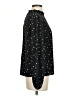 Shein 100% Polyester Polka Dots Black Long Sleeve Blouse Size 4 - photo 5