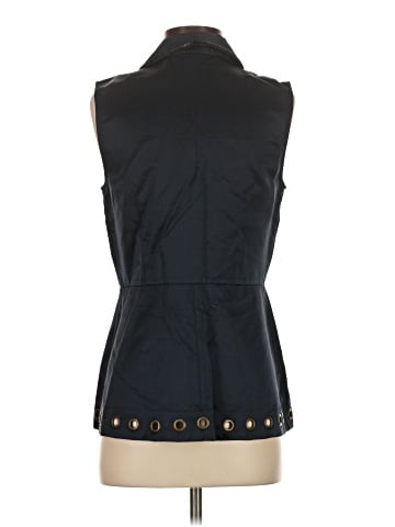 Lavender Label by Vera Wang Sleeveless Silk Top (view 2)