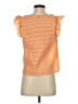 Shein 100% Polyester Checkered-gingham Orange Tank Top Size 4 - photo 2