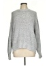Old Navy Metallic Gray Pullover Sweater Size L - photo 1
