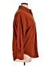 Unbranded 100% Polyester Orange Brown Long Sleeve Blouse Size XL - photo 4