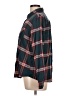 Maurices Plaid Teal Long Sleeve Button-Down Shirt Size L - photo 5