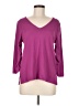 Halogen Purple Pullover Sweater Size M - photo 1