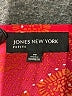 Jones New York 100% Polyester Red 3/4 Sleeve Blouse Size P (petite) - photo 7