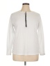 Unbranded 100% Polyester White Ivory Long Sleeve Top Size XL - photo 1