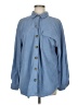 Jolie & Joy 100% Polyester Blue Long Sleeve Blouse Size M - photo 1