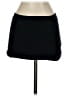 Lux Solid Black Casual Skirt Size S - photo 2