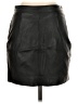 Lab 100% Leather Solid Black Leather Skirt Size EU 36 / US 6 - photo 2